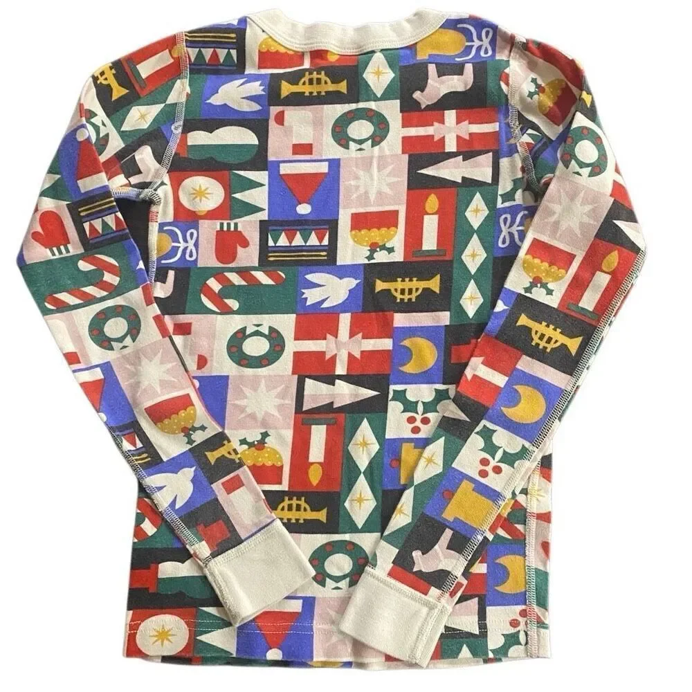Hanna andersson size 10 long sleeve Holiday shirt